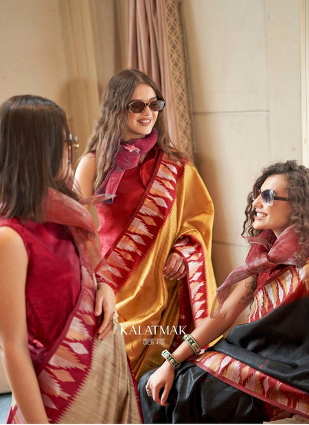 Kalatmak By Kreshva Pure Matka Silk Saree Wholesale Market In Surat